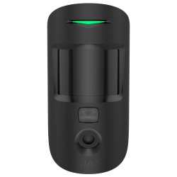 Superior MotionCam HD (PhOD) black Jeweller Бездротовий сповіщувач руху з камерою Ajax