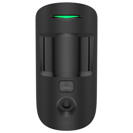 Superior MotionCam HD (PhOD) black Jeweller Бездротовий сповіщувач руху з камерою Ajax