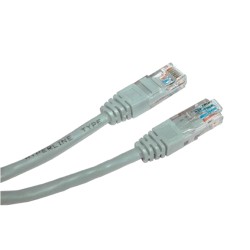 сірий Патч-корд E-server UTP, 0.5 м, кат. 5e