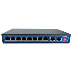 Комутатор 10 портів некерований Ewind EW-S1910G-DP PoE