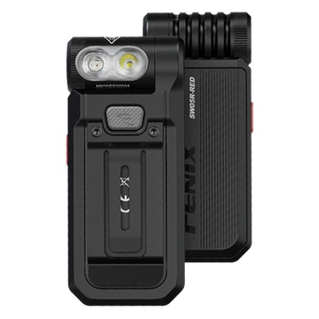 Ліхтар ручний Fenix SW05R-RED LED чорний