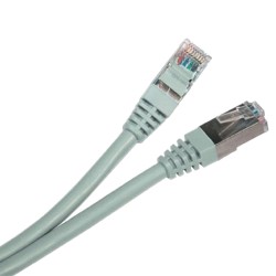 Патч-корд серый FTP, 1 м, кат. 5e