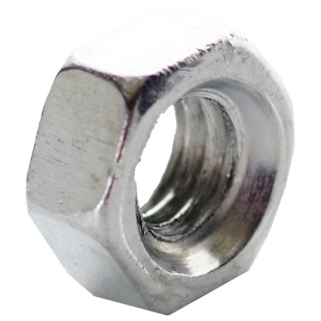 Гайка шестигранна APRO М10 DIN 934 кл. міц. 6 цинк білий (пач. 50 шт.)
