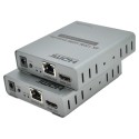 Одноканальний активний подовжувач HDMI по UTP кабелю з управлінням до 120м