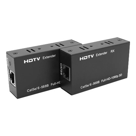 Одноканальний активний подовжувач HDMI по UTP кабелю з управлінням до 60м
