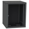 Шафа серверна IPCOM СН-15U 600х450 скло RAL9005
