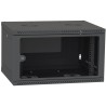 Шафа серверна IPCOM CH-6U 600x350 скло RAL9005