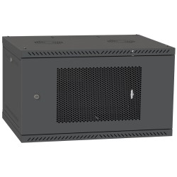 Шафа серверна IPCOM CH-6U 600x600 перфорація RAL9005