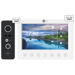 Комплект відеодомофону Neolight KAPPA+ HD WF + PRIME FHD Black з кутком