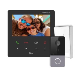 Комплект відеодомофона Hikvision DS-KH6110-WE1 + DS-KV6113-WPE1(C)