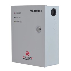 Блок безперебійного живлення Kraft PSU-1203LED 12В 3А