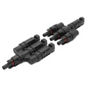 Кабельний розгалужувач MC4-3T 30A 1500В