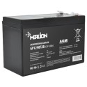 Акумуляторна батарея MERLION AGM GP1290F2B 12В 9А•г