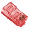 Конектор Merlion RJ-45 8P8C UTP Cat-5 (100 шт/уп.) Q100 Red