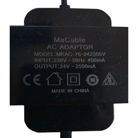 Блок живлення Hikvision MKAC-76-242500V 24В 2.5A