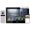 Комплект відеодомофону Neolight MEZZO Hybrid Black + SOLO FHD Silver