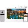 Комплект відеодомофону Neolight MEZZO Hybrid + SOLO FHD Silver