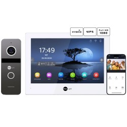 Комплект відеодомофону Neolight ALPHA Hybrid + SOLO FHD Graphite