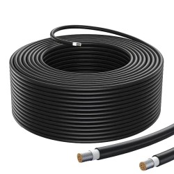 Кабель Одескабель H1Z2Z2-K 1*6 black (бухта 500 метрів)