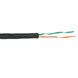 Кабель UTP OK-Net 2*2*0,50КПП-ВП (100) cat 5, бухта 305 м вуличний 2хпарний (4х жил. * 0,50)