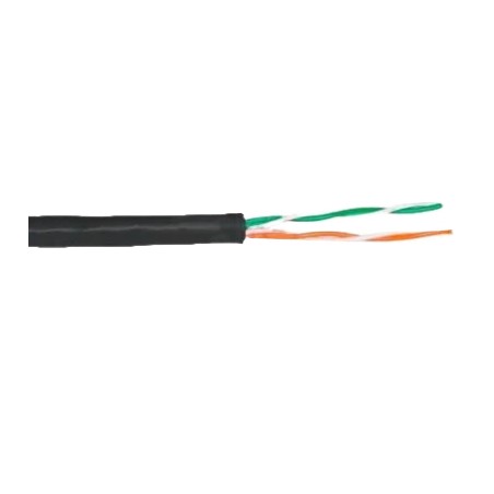 Кабель UTP OK-Net 2*2*0,50КПП-ВП (100) cat 5, бухта 305 м вуличний 2хпарний (4х жил. * 0,50)