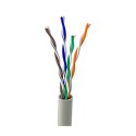 Вита пара (UTP мідь внутрішній) OK-Net КПВ-ВП (350) UTP кат.5е, 4х2х0.51 бухта 305м