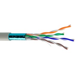 Кабель (FTP мідь внутрішній) OK-Net КПВЭ-ВП (200) 4*2*0,51 (F/UTP-cat.5E) 100 м