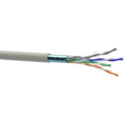Кабель (FTP безгалогенний LSOH) бухта 305м OK-NET КПВонг-HFЭ-ВП (200) 4*2*0,51 (F/UTP-cat.5E LSOH)