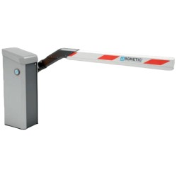 Шлагбаум Magnetic без стріли (лівий проїзд) білий алюміній PARKING PRO-LA0020