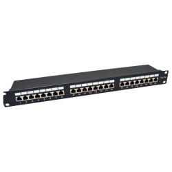 Патч-панель 19″ 24xRJ-45 FTP кат. 5e