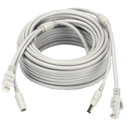 Патчкорд комбінований RJ-45 + DC 15м