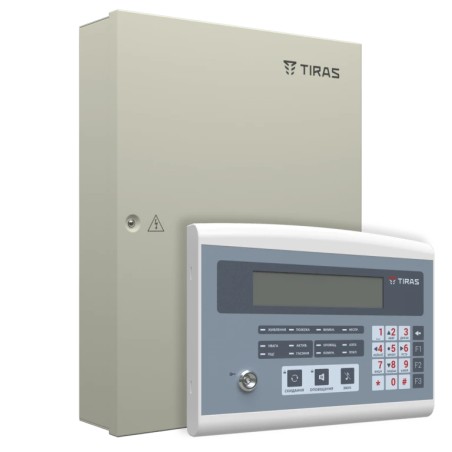 Прилад приймально-контрольний пожежний Тірас ППКП "Tiras -16.128 П"