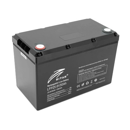 Літієва акумуляторна батарея Ritar LFP25.6V50Ah 25.6В 50А•год 50А