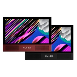 Відеодомофон Slinex чорний/червоний Sonik 10