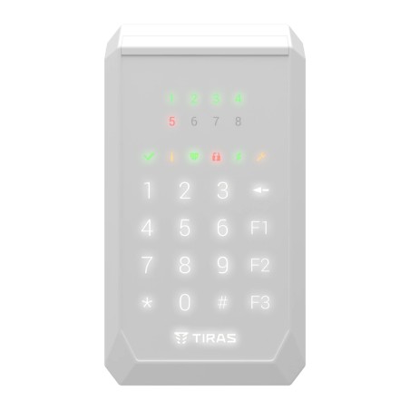 Клавіатура Tiras K-PAD8 (white)