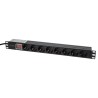 Блок розеток Trinix TRX-PDU/8M-16А Black