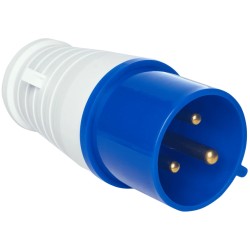 Вилка переносна UEA 023 32А 220В 2Р+Е IP44