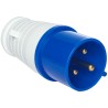 Вилка переносна UEA 023 32А 220В 2Р+Е IP44
