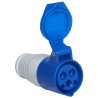 Розетка переносна UEA 213 16А 220В 2Р+Е IP44