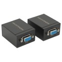 Пассивний подовжувач VGA сигналу Cat5e / 6e 60м