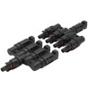 Розгалужувач Voltronic MC4-4T для монтажу сонячних систем 30A 1000В