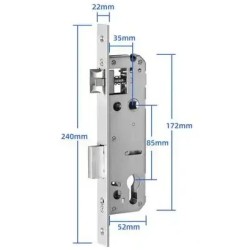Врізна частина SEVEN LOCK 3585