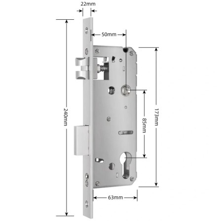 Врізна частина SEVEN LOCK 5085