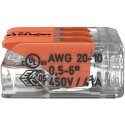 Клема WAGO COMPACT 221-613 3 0,5-6 мм2 (41А)
