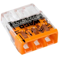 Клема WAGO COMPACT 2273-243 3х2,5 (з пастою)
