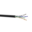 мідь зовнішній ЗЗКМ Кабель Cat. 5e U/UTP 4x2x24 AWG PE (К)(70910031) бухта 500м.