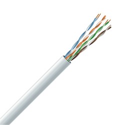 мідь внутрішній ЗЗКМ Кабель Cat. 5e U/UTP 4х2х24 AWG, бухта 305м.(7091001)