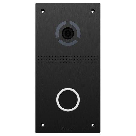 IP панель виклику з безконтактною кнопкою виклику Bas-IP AV-05FD black