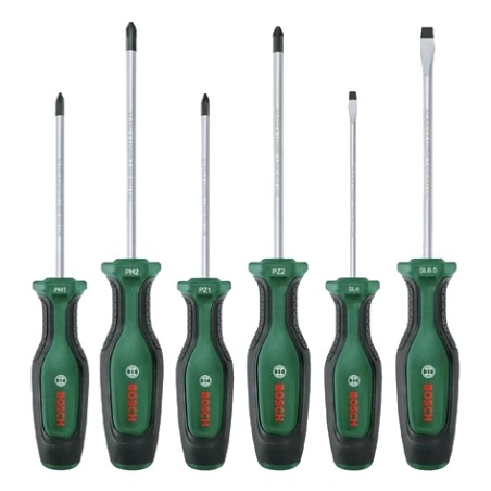 Набір викруток Bosch (1600A02BX7) PH/PZ/SL 6 шт