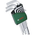 Набір шестигранних ключів Bosch (1600A02BX9) 9 шт 1.5-10 мм